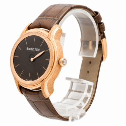 Audemars Piguet Rose Gold Millenary 77266OR.GG.A823CR.01 Watch